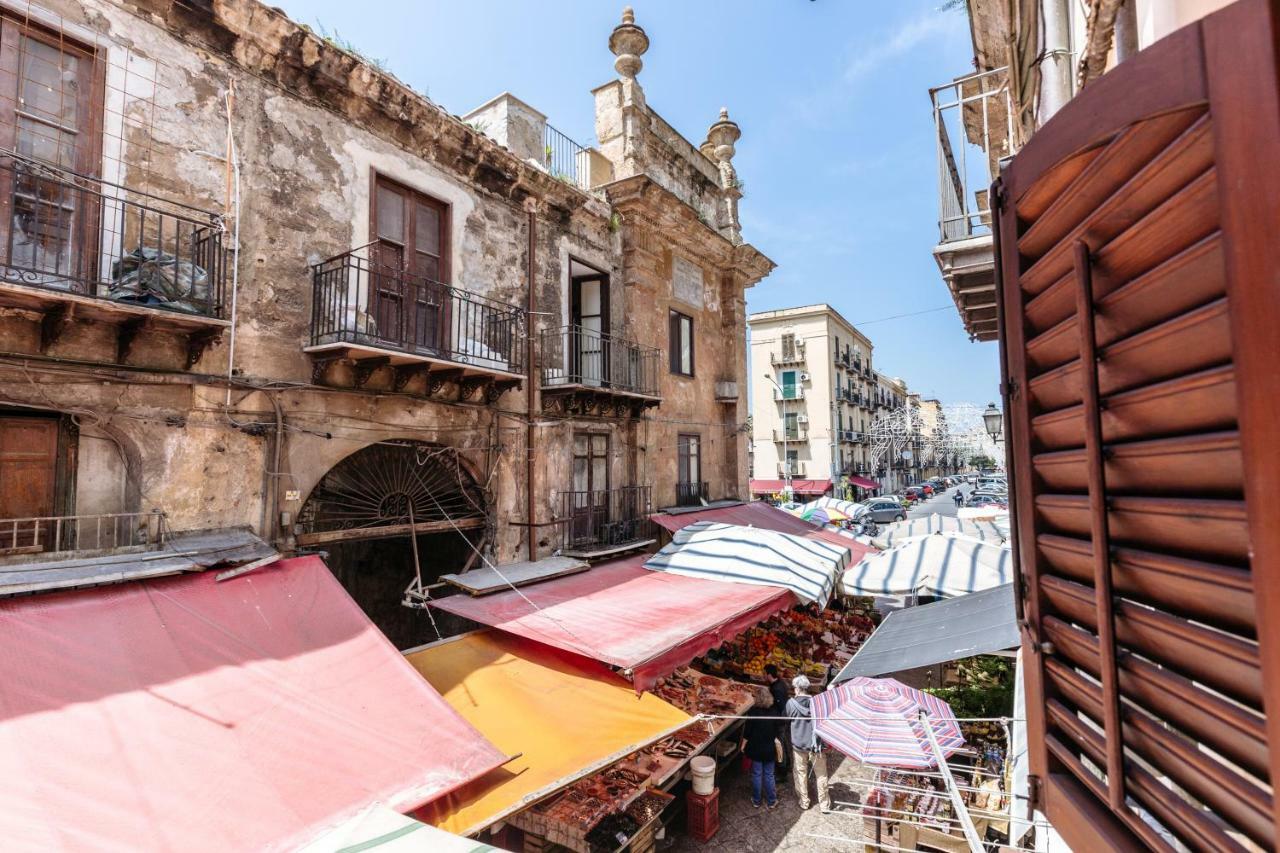 דירות La Finestra Sul Mercato In Centro A פלרמו מראה חיצוני תמונה